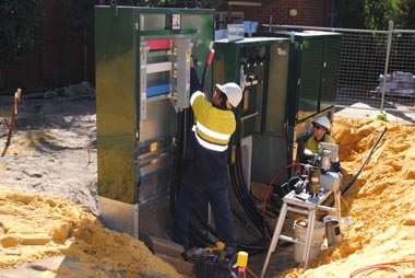 underground cable laying services